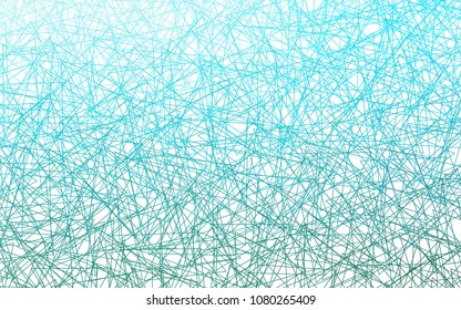 Light BLUE vector abstract colorful background, which consist of triangles. Pattern with colored triangles on white background.