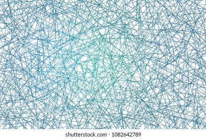 Light BLUE vector abstract colorful background, which consist of triangles. Pattern with colored triangles on white background.