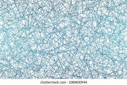 Light BLUE vector abstract colorful background, which consist of triangles. Pattern with colored triangles on white background.