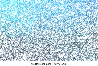 Light BLUE vector abstract colorful background, which consist of triangles. Pattern with colored triangles on white background.