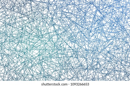 Light BLUE vector abstract colorful background, which consist of triangles. Pattern with colored triangles on white background.