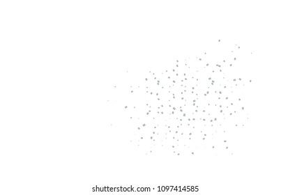 Light BLUE vector abstract colorful background, which consist of triangles. Pattern with colored triangles on white background.