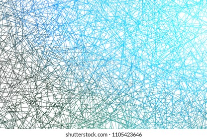 Light BLUE vector abstract colorful background, which consist of triangles. Pattern with colored triangles on white background.