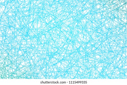 Light BLUE vector abstract colorful background, which consist of triangles. Pattern with colored triangles on white background.