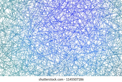 Light BLUE vector abstract colorful background, which consist of triangles. Pattern with colored triangles on white background.