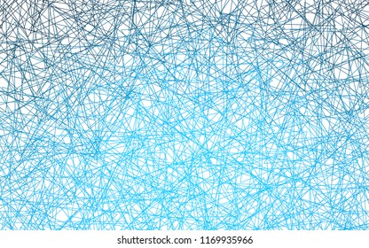 Light BLUE vector abstract colorful background, which consist of triangles. Pattern with colored triangles on white background.