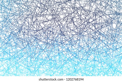 Light BLUE vector abstract colorful background, which consist of triangles. Pattern with colored triangles on white background.