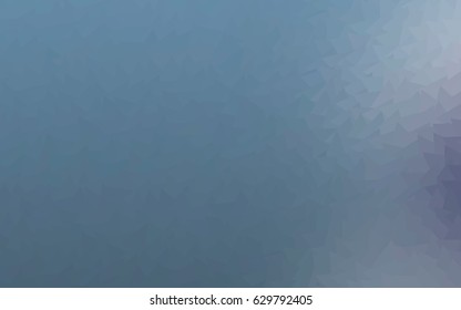 Light BLUE vector abstract colorful background, which consist of triangles. Pattern with colored triangles on white background.
