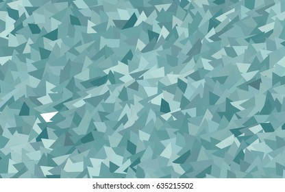 Light BLUE vector abstract colorful background, which consist of triangles. Pattern with colored triangles on white background.