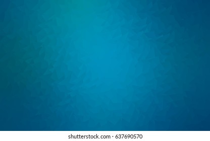 Light BLUE vector abstract colorful background, which consist of triangles. Pattern with colored triangles on white background.