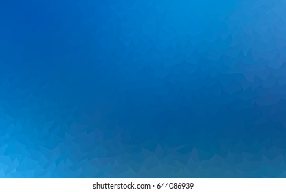 Light BLUE vector abstract colorful background, which consist of triangles. Pattern with colored triangles on white background.