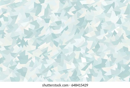 Light BLUE vector abstract colorful background, which consist of triangles. Pattern with colored triangles on white background.