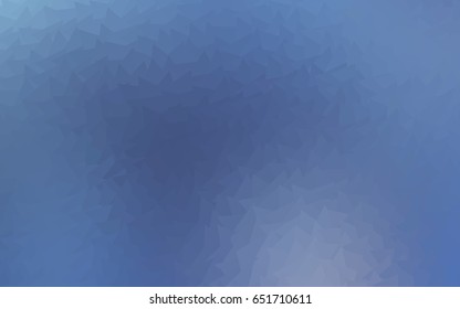 Light BLUE vector abstract colorful background, which consist of triangles. Pattern with colored triangles on white background.