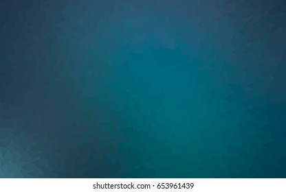 Light BLUE vector abstract colorful background, which consist of triangles. Pattern with colored triangles on white background.