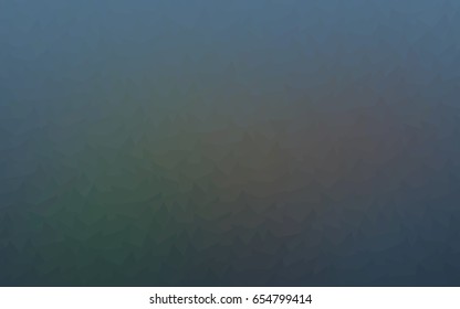 Light BLUE vector abstract colorful background, which consist of triangles. Pattern with colored triangles on white background.