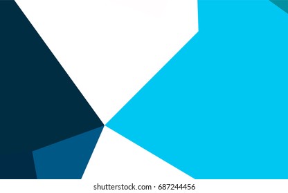 Light Blue, vector abstract colorful background
