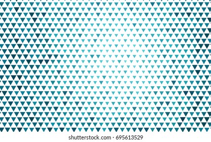 Light BLUE vector abstract colorful background, which consist of triangles. Pattern with colored triangles on white background.