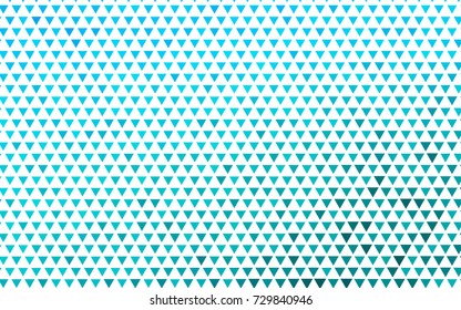 Light blue vector abstract colorful background, which consist of triangles. Pattern with colored triangles on white background.