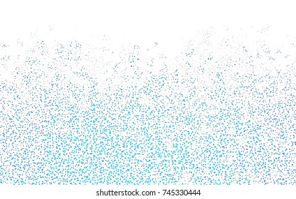 Light BLUE vector abstract colorful background, which consist of triangles. Pattern with colored triangles on white background.