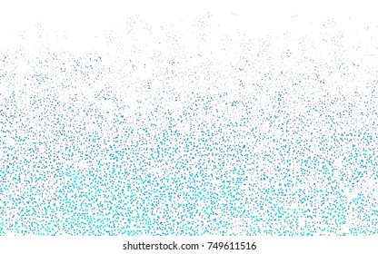 Light BLUE vector abstract colorful background, which consist of triangles. Pattern with colored triangles on white background.