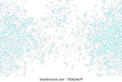 Light BLUE vector abstract colorful background, which consist of triangles. Pattern with colored triangles on white background.