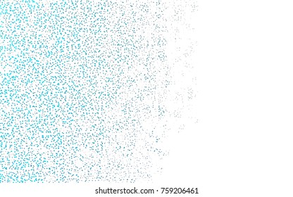 Light BLUE vector abstract colorful background, which consist of triangles. Pattern with colored triangles on white background.