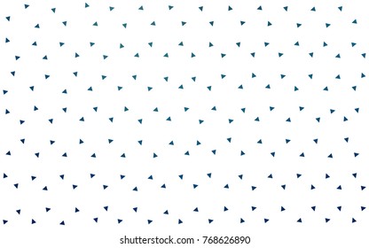 Light BLUE vector abstract colorful background, which consist of triangles. Pattern with colored triangles on white background.