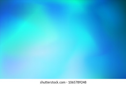 Light BLUE vector abstract cover. Creative illustration in halftone style with gradient. The best blurred design for your business.
