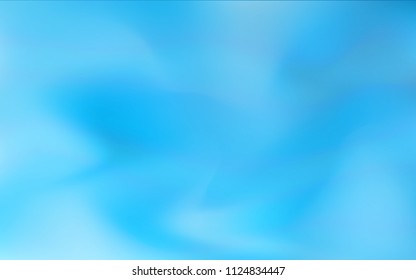 Light BLUE vector abstract cover. Modern geometrical abstract illustration with gradient. A completely new design for your business.