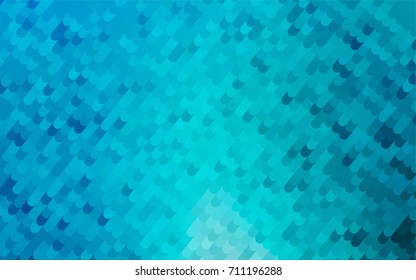 Light BLUE vector abstract curved pattern. Shining crooked illustration in a brand-new style. A completely new design for your business.