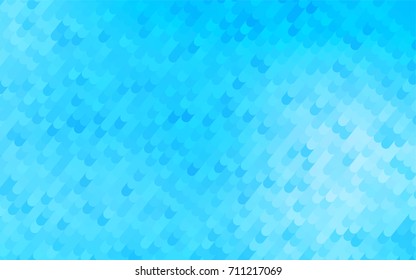 Light BLUE vector abstract curved pattern. Colorful illustration in abstract cranked style with gradient. The polygonal design can be used for your web site.