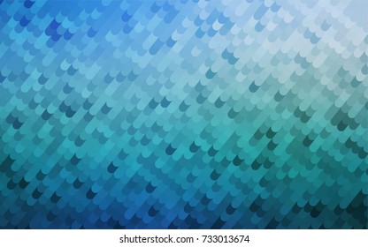 Light BLUE vector abstract curved background. Colorful illustration in abstract cranked style with gradient. A completely new design for your business.