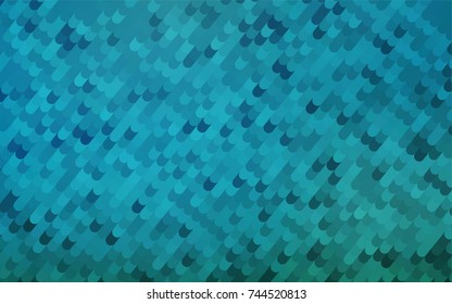 Light BLUE vector abstract curved background. Brand-new colored illustration in blurry style with gradient. Brand-new design for your business.