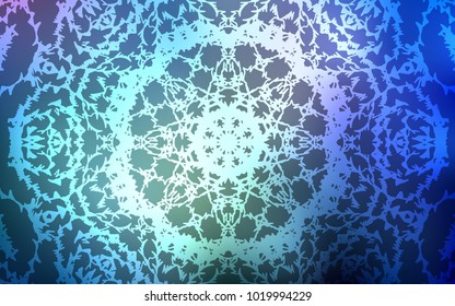 Light BLUE vector abstract doodle background. Colorful illustration in abstract style with doodles created by child. The best blurred design for your business.