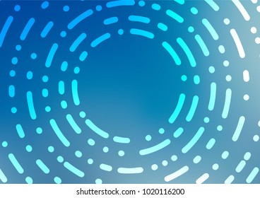 Light BLUE vector abstract doodle texture. Geometric doodle illustration in Origami style with gradient. The doodle design can be used for your web site.