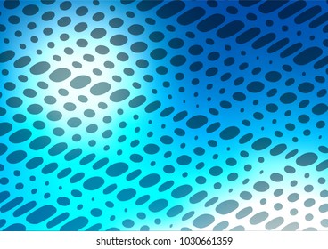 Light BLUE vector abstract doodle texture. Doodles on blurred abstract background with gradient. A completely new template for your business design.