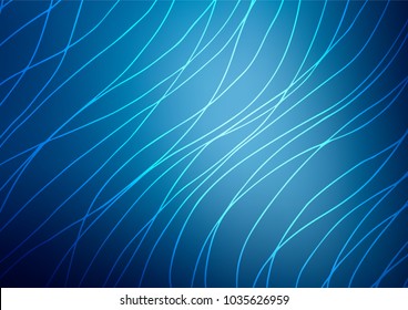 Light BLUE vector abstract doodle texture. Shining colored illustration with doodles in Arabic style. The completely new template can be used for your brand book.