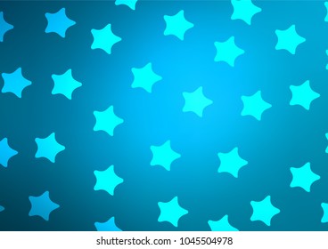 Light BLUE vector abstract doodle pattern. Colorful illustration in abstract style with doodles and Zen tangles. A completely new template for your business design.