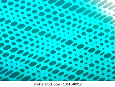 Light BLUE vector abstract doodle pattern. Blurred decorative design in Indian style with Zen tangles. A completely new template for your business design.