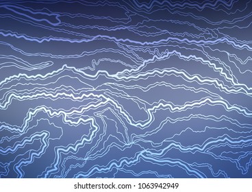 Light BLUE vector abstract doodle background. Glitter abstract illustration with doodles and Zen tangles. Brand-new design for your business.