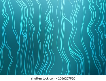 Light BLUE vector abstract doodle texture. Shining colored illustration with doodles in Zen tangle style. The pattern can be used for heads of websites and designs.