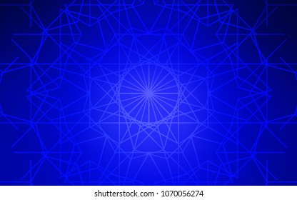 Light BLUE vector abstract doodle pattern. Modern geometrical abstract illustration with doodles drawn by child. The pattern can be used for heads of websites and designs.