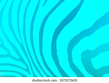 Light BLUE vector abstract doodle template. Doodles on blurred abstract background with gradient. The template can be used as a background for cell phones.