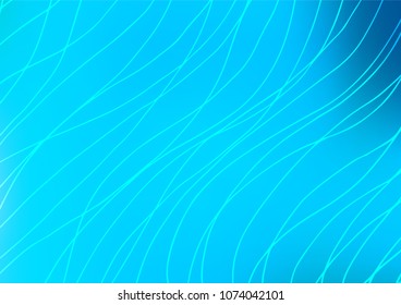Light BLUE vector abstract doodle background. Creative illustration in blurred style with doodles. A completely new design for your business.
