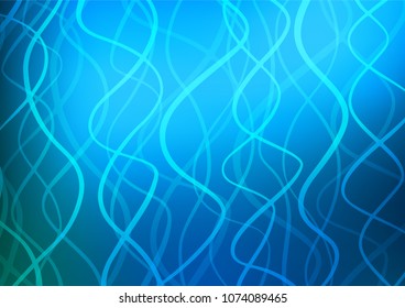Light BLUE vector abstract doodle template. Sketchy hand drawn doodles on blurred background. The best blurred design for your business.