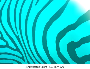 Light BLUE vector abstract doodle pattern. Geometric doodle illustration in Origami style with gradient. The elegant pattern can be used as a part of a brand book.
