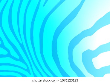 Light BLUE vector abstract doodle background. Colorful illustration in abstract style with doodles and Zen tangles. The pattern can be used for heads of websites and designs.