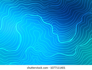 Light BLUE vector abstract doodle pattern. Glitter abstract illustration with doodles and Zen tangles. The pattern can be used for heads of websites and designs.