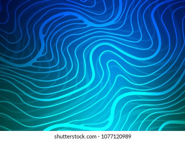 Light BLUE vector abstract doodle background. Decorative shining illustration with doodles on abstract template. The pattern can be used for wallpapers and coloring books.