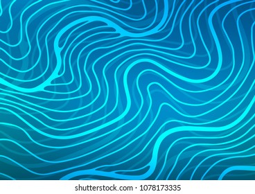 Light BLUE vector abstract doodle background. Decorative shining illustration with doodles on abstract template. Brand-new style for your business design.